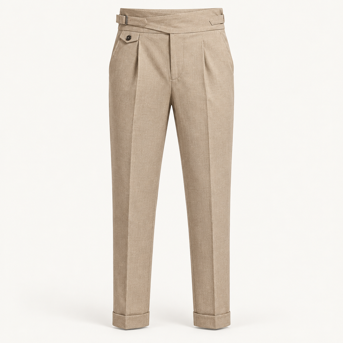 Wrap-Waist Trousers