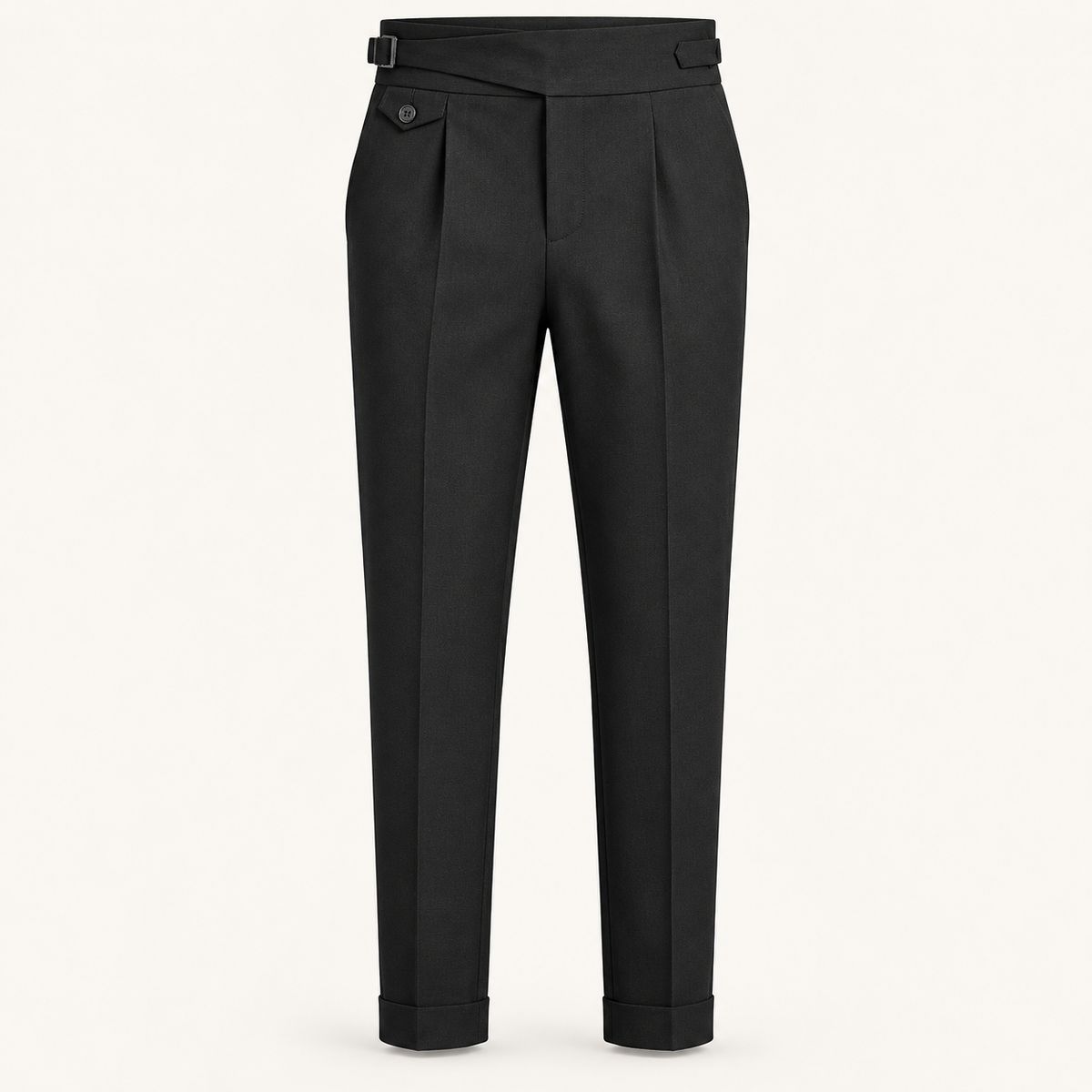 Wrap-Waist Trousers