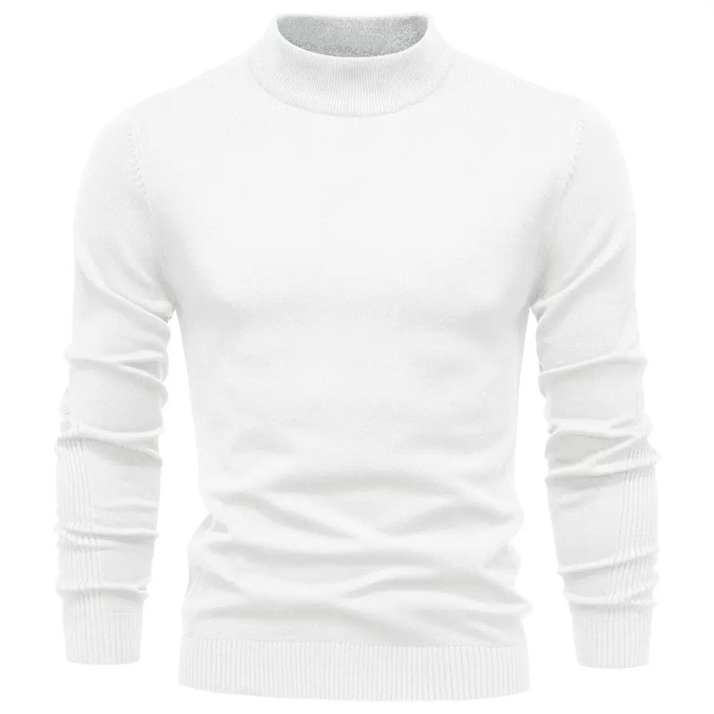 Classic Mock Neck Sweater