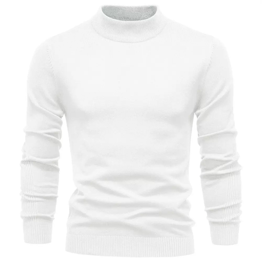 Classic Mock Neck Sweater