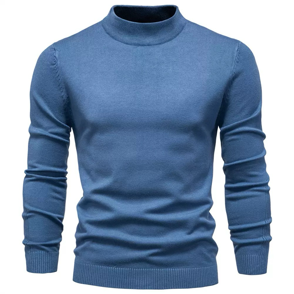 Classic Mock Neck Sweater