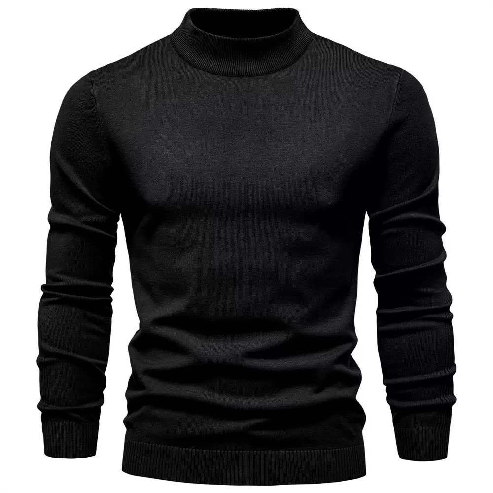 Classic Mock Neck Sweater