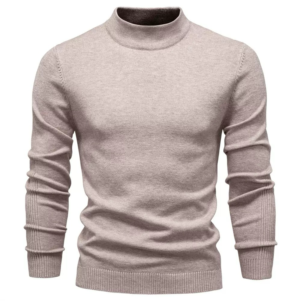 Classic Mock Neck Sweater