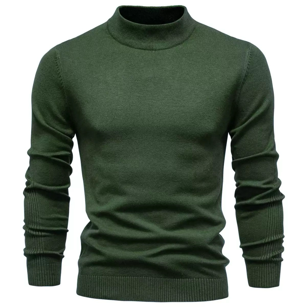 Classic Mock Neck Sweater