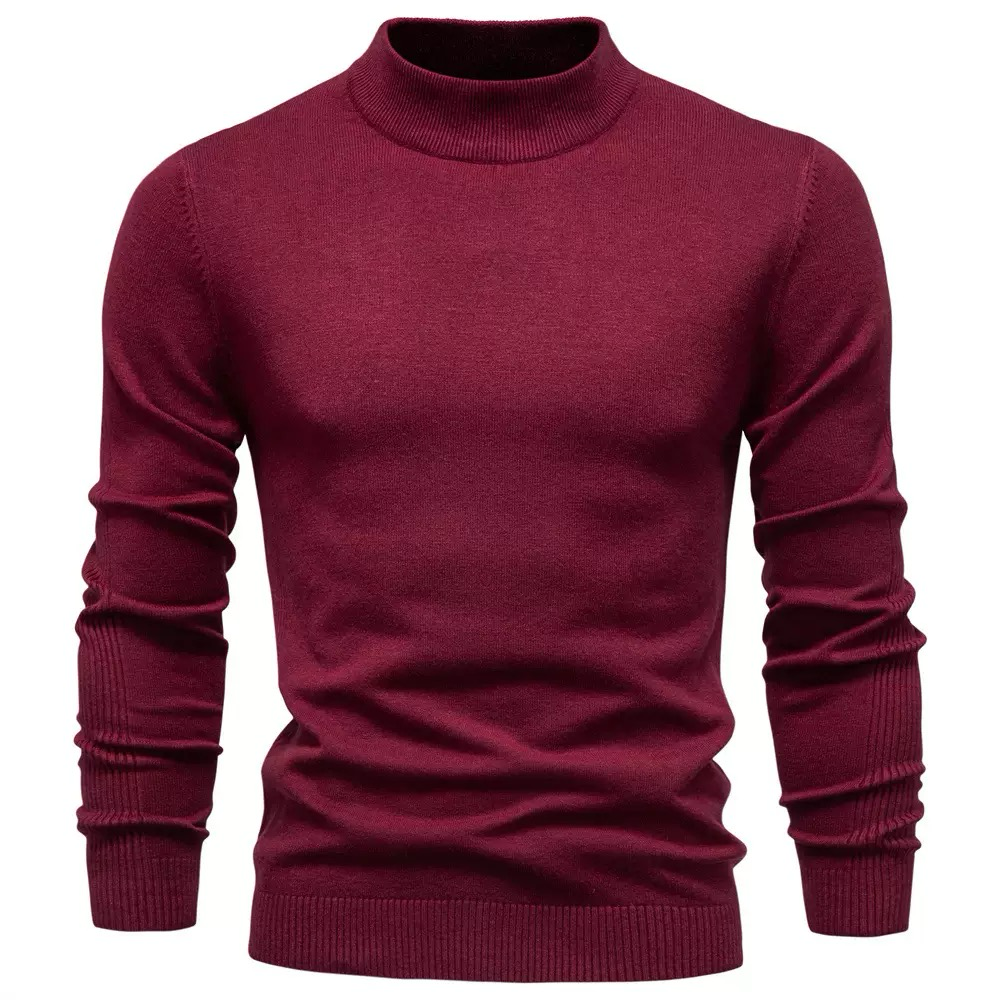 Classic Mock Neck Sweater