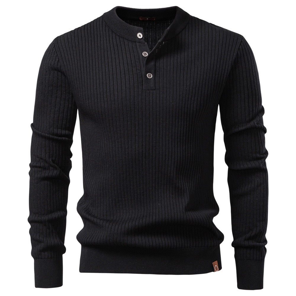 Viral Button Sweater