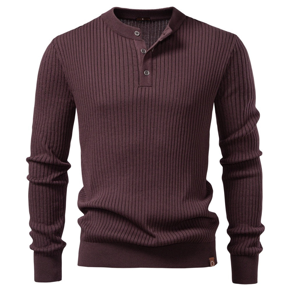 Viral Button Sweater