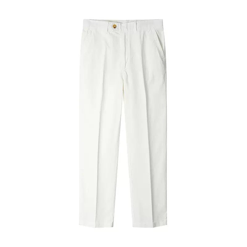 Classic Straight-Leg Trousers