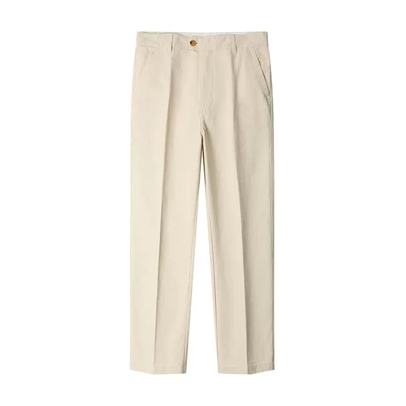 Classic Straight-Leg Trousers