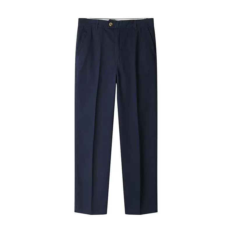 Classic Straight-Leg Trousers